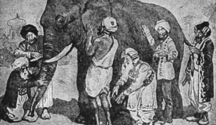 Wise men and the elelphant